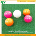 High quality brightly colored park golf balls